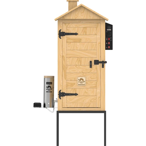 Rūkykla 200 L dragON Larch E21 - iš maumedžio, su elektriniu kaitinimo moduliu ir valdikliu - 3