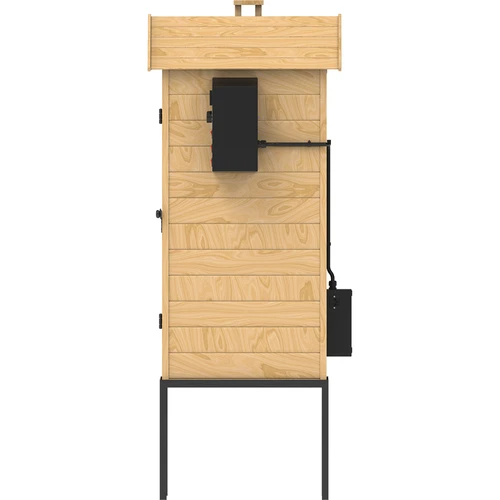 Rūkykla 200 L dragON Larch E21 - iš maumedžio, su elektriniu kaitinimo moduliu ir valdikliu - 4