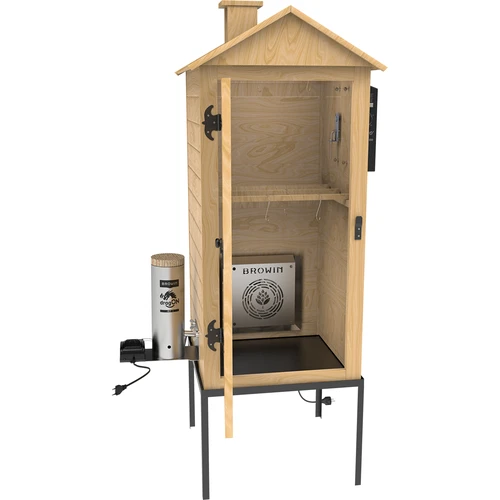 Rūkykla 200 L dragON Larch E21 - iš maumedžio, su elektriniu kaitinimo moduliu ir valdikliu - 5