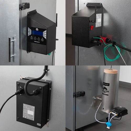 Rūkykla dragON plieninė 220 l, IQ – su Wi-Fi valdikliu - 5