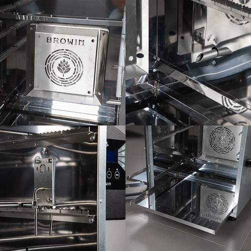 Rūkykla dragON plieninė 220 l, IQ – su Wi-Fi valdikliu - 6