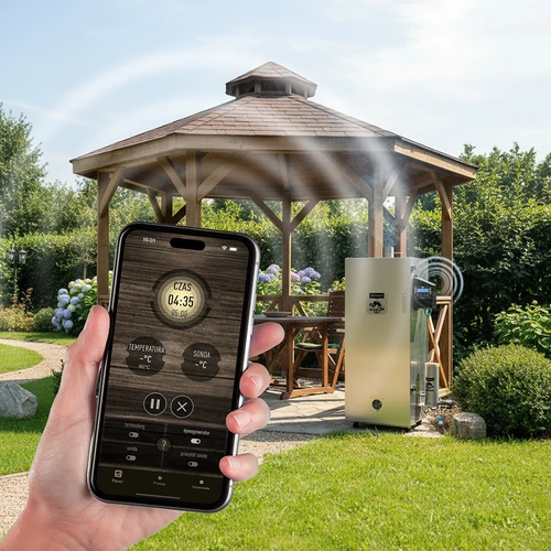 Rūkykla dragON plieninė 220 l, IQ – su Wi-Fi valdikliu - 12