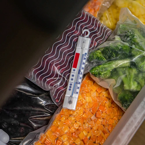 Šaldytuvų ir šaldiklių termometras (nuo -40 °C iki +40 °C) 15 cm - 6