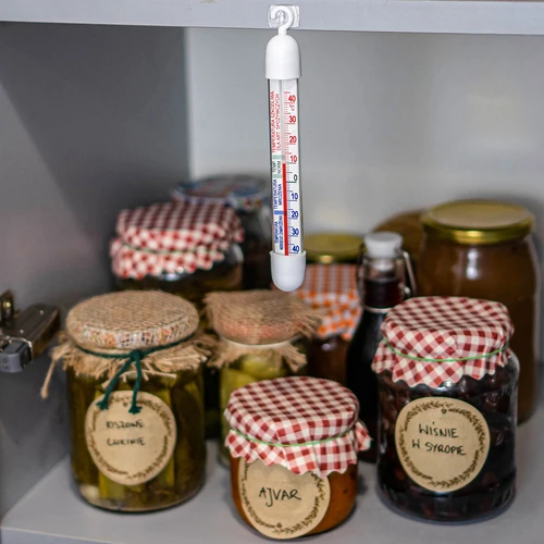 Šaldytuvų ir šaldiklių termometras (nuo -50°C iki +40°C) 17 cm - 4