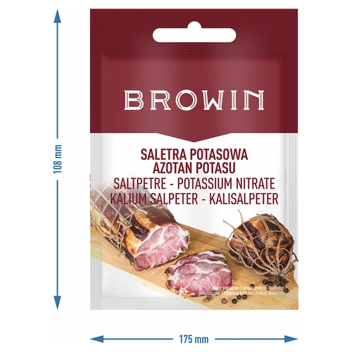 Saletra potasowa do peklowania mięsa, 20 g - 7
