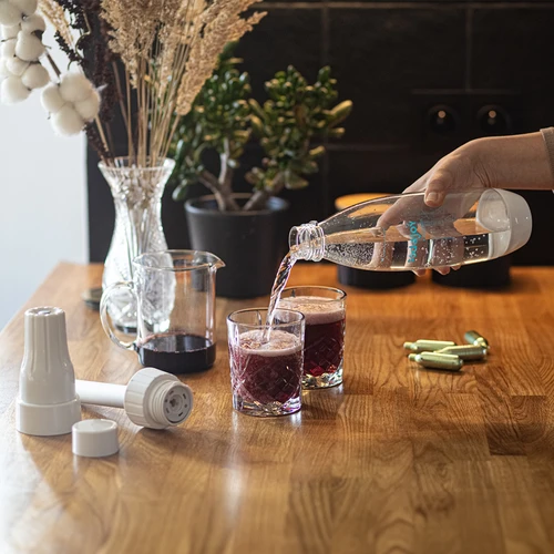 Saturatorius vandeniui ir gėrimams + 10 vnt. CO₂ užtaisų - 10