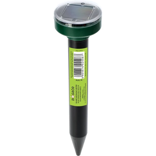 Saulės energija maitinamas kurmių atbaidytuvas – veiksminga, saugi ir humaniška sodo apsauga, 1 vnt. - 9