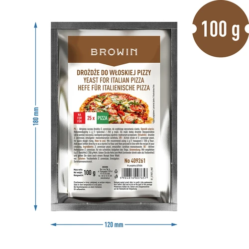 Sausos mielės itališkai picai - 100 g - 3