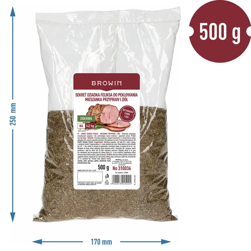 Sekret Dziadka Feliksa do peklowania - mieszanka przypraw i ziół, 500g - 3