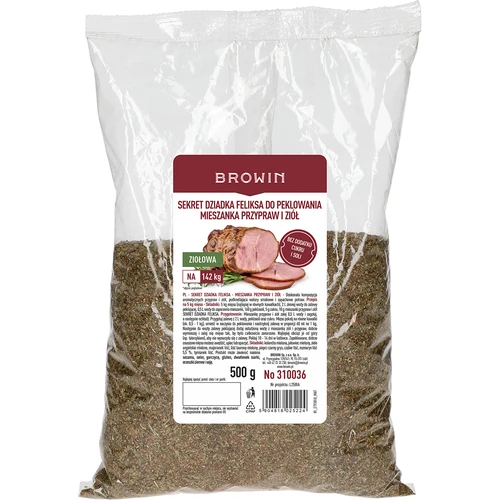 Senelio Felikso paslaptis mėsos sūdymui – prieskonių ir žolelių mišinys, 500 g