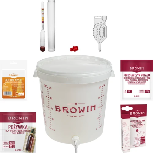 Sidro rinkinys 20 L - 3