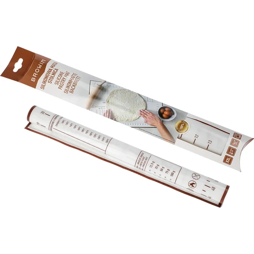 Silikoninis kilimėlis – kočiojimo kilimėlis su spauda: šablonai ir kulinarinis skaičiuotuvas - 5