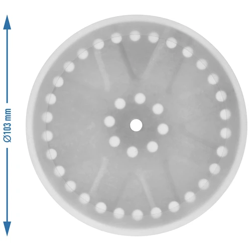 Silikoninis stūmoklis vertikaliam 2,5kg dešrų kimštuviui - 3