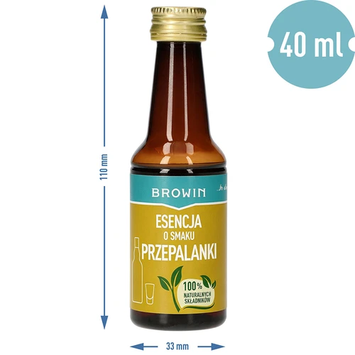 Skonio esencija – deginto cukraus trauktinei (przepalankai) 0,5 l – 40 ml - 8