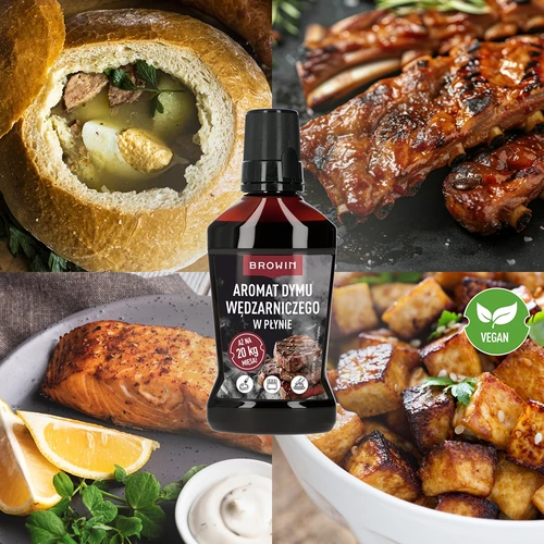 Skystas rūkymo dūmų aromatas, skirtas 20 kg, 250 ml - 8
