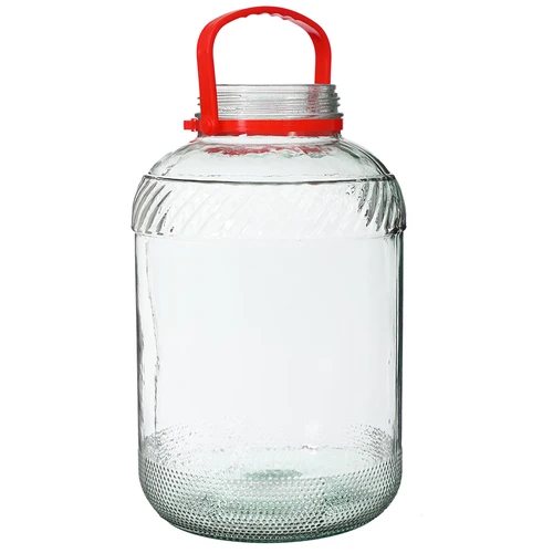 Słoik 10 L z plastikową pokrywą  - 1 