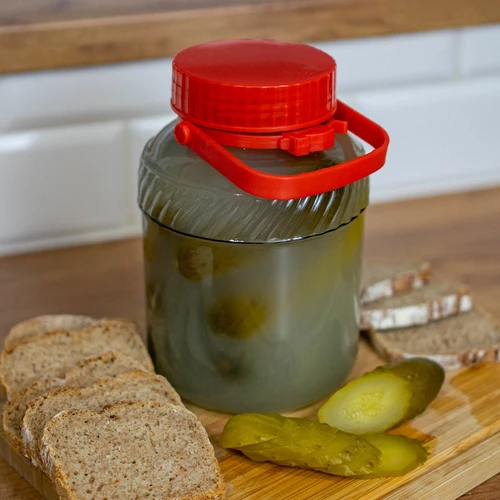 Słoik 2L z zak. plast. - 3