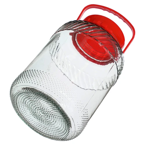 Słoik 5 L z plastikową pokrywą - 3