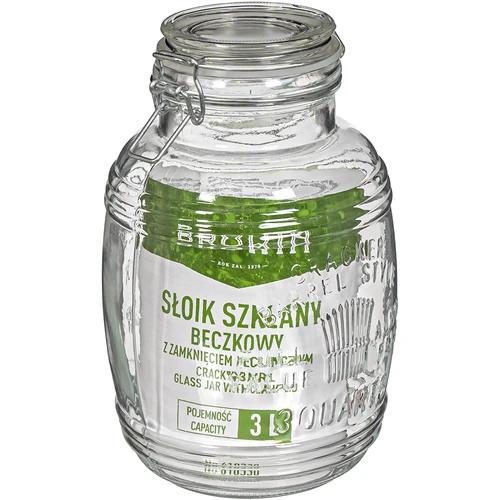 Słoik beczkowy "OLD" 3L z zamk. mech. - 3