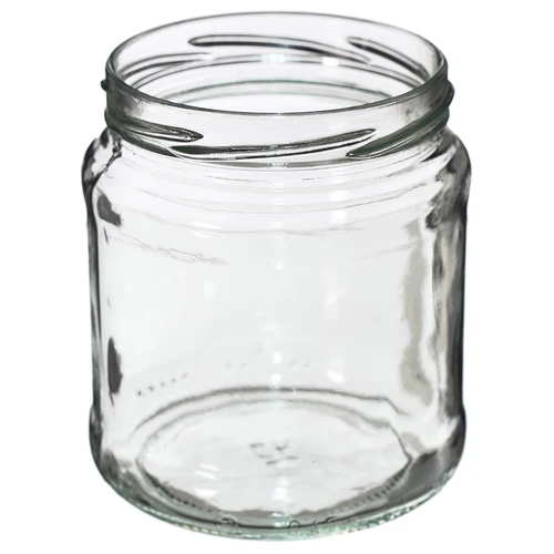Słoik TO 500 ml z zakrętką złotą fi82/6 - 6 szt. - 3