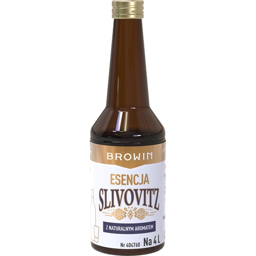 Slyvų degtinės skonio esencija, skirta 4 l, 40 ml
