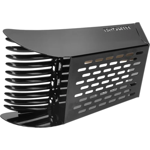 Smulkių vaisių rinktuvas, metalinis, juodas - 4