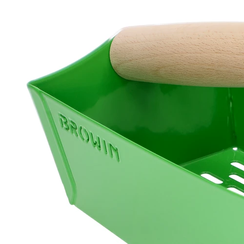 Smulkių vaisių rinktuvas, metalinis, žalias - 5