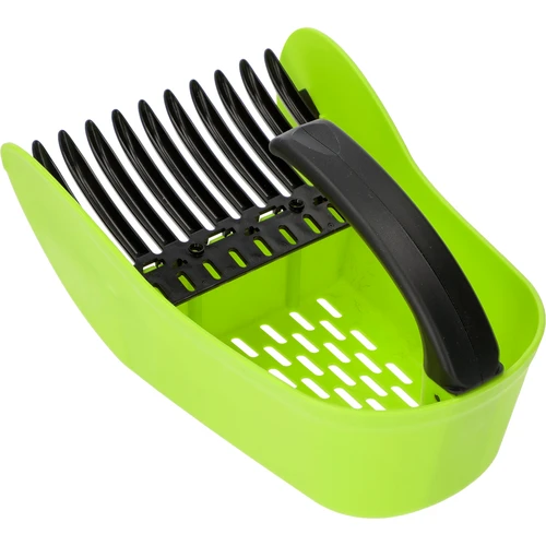 Smulkių vaisių rinktuvas, žalias, iš plastiko - 3