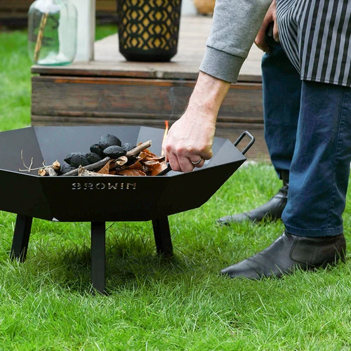 Sodo laužavietė ø 60 cm - loft stiliaus - 10