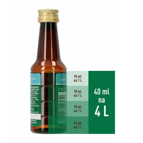 Sodo mėtų skonio esencija, skirta 4 l, 40 ml - 5