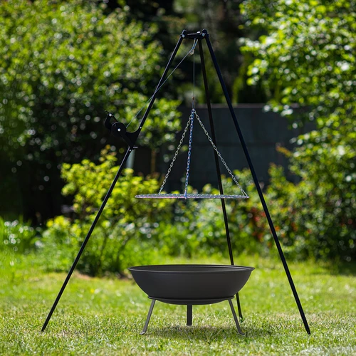 Sodo ugnies dubuo su grotelėmis, Ø55 cm, apvalus - 10