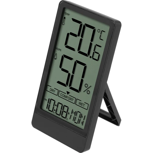 Soens elektroninis kambario termometras, juodas - 3