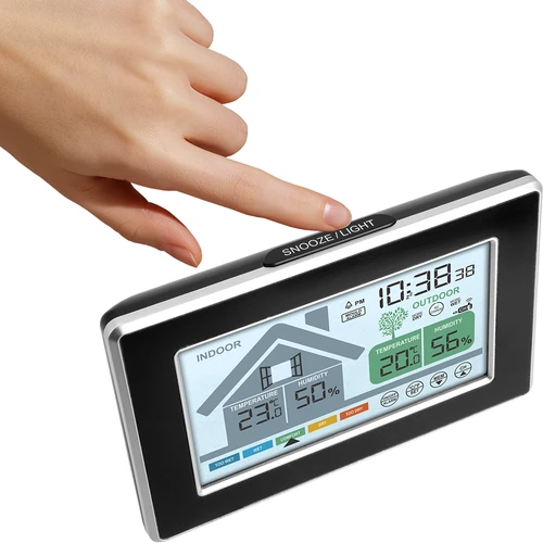 „Soens“ prekės ženklo oro stotis – elektroninė, su belaidžiu lauko jutikliu - 3