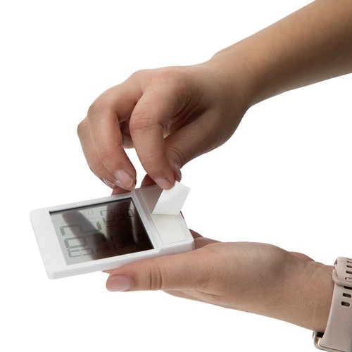 „Soens“ prekės ženklo skaitmeninis, už lango klijuojamas termometras - 6