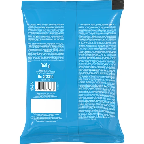 Spiritinės mielės Turbo Grom 5–7 dienų 100L - 2