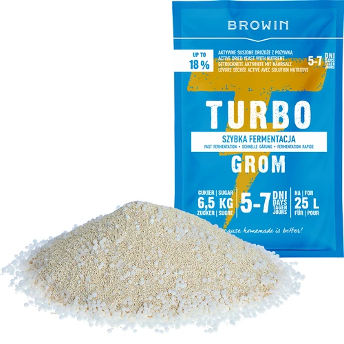 Spiritinės mielės Turbo Grom 5–7 dienų - 3