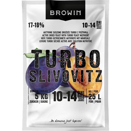 Spiritinės mielės Turbo Slivovitz
