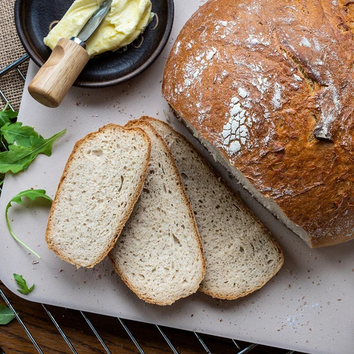 Stačiakampis picos kepimo akmuo, pagamintas iš kordierito,  - 38 x 30,5 cm - 16