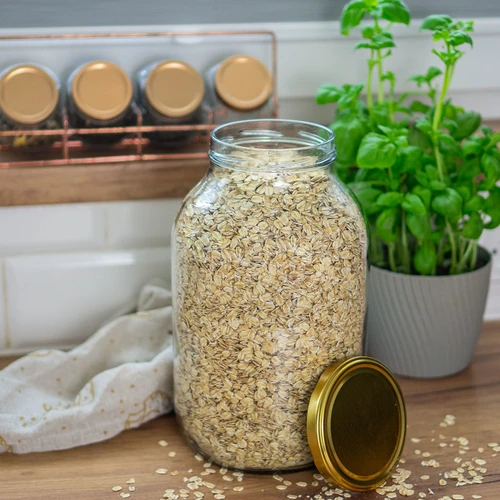 Stiklainis 4 l su ø 100 užsukamu dangteliu - 5