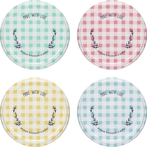 Stiklainis TO 120 ml Keturi kampai fi 53 užsukamas dangtelis – 6 vnt. - 6