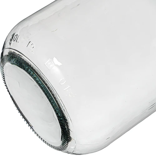 Stiklainis TO 3 L su plastikiniu užsukamu dangteliu + žnyplės fi 100 - 5