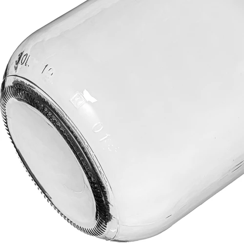 Stiklainis Twist-off 3 l, su žnyplėmis ir plastikiniu fi 100 dangteliu su rankena - 4