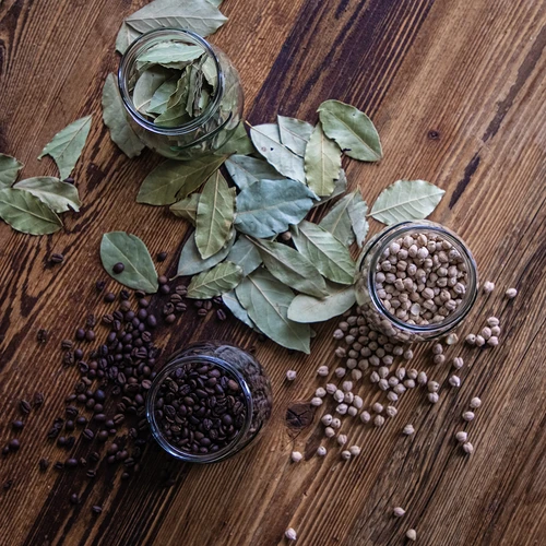 Stiklainis twist-off 500 ml "Apversta amfora" su bordo spalvos dangteliu fi 82/6, 6 vnt. - 13