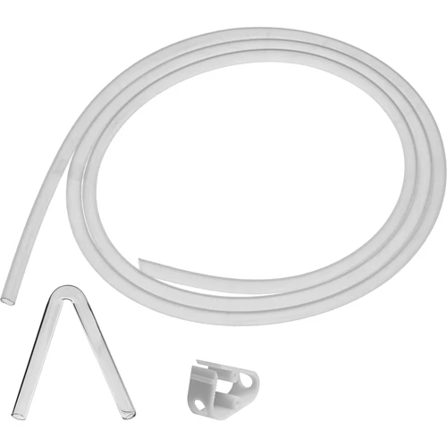 Stiklinė filtravimo kolona su spiritometru, silikonine žarnele ir aktyvuota kokosų anglimi - 4