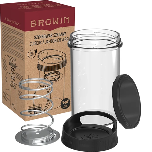 Stiklinė kumpių virimo forma 450 g - 7