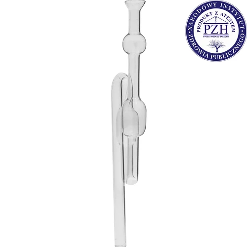 Stiklinis fermentacijos vamzdelis, pakuotėje 2 vnt. - 2