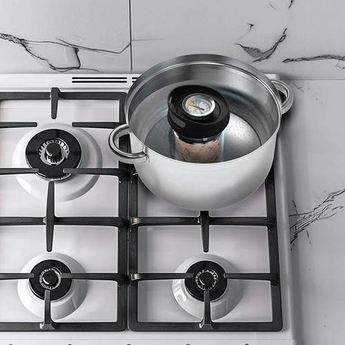 Stiklinis kumpio virimo indas, talpa 450 g - 8