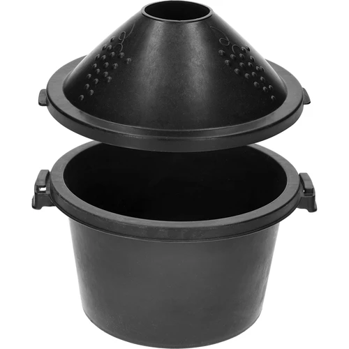 Stiklinis vyno damižonas 5 l - su plastikiniu krepšiu - 5