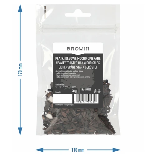 Stipriai paskrudintos ąžuolo skiedros, 20 g - 7