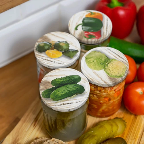 Sukamasis dangtelis fi 82/6 daržovės 4 - 10 vnt. - 16